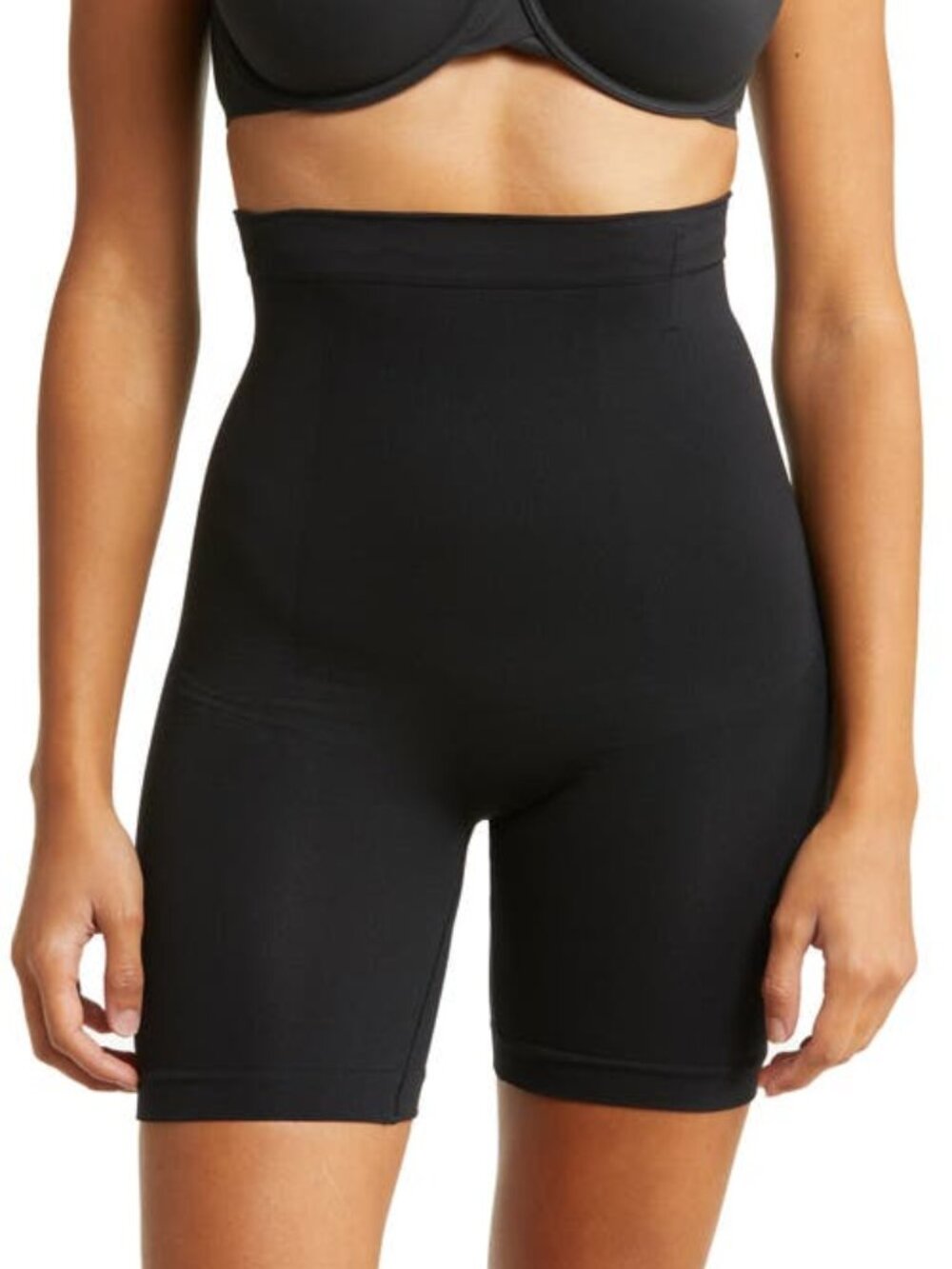 #2357 Shapermint Essentials Women's High Waisted Shaper Short 55021 - Black